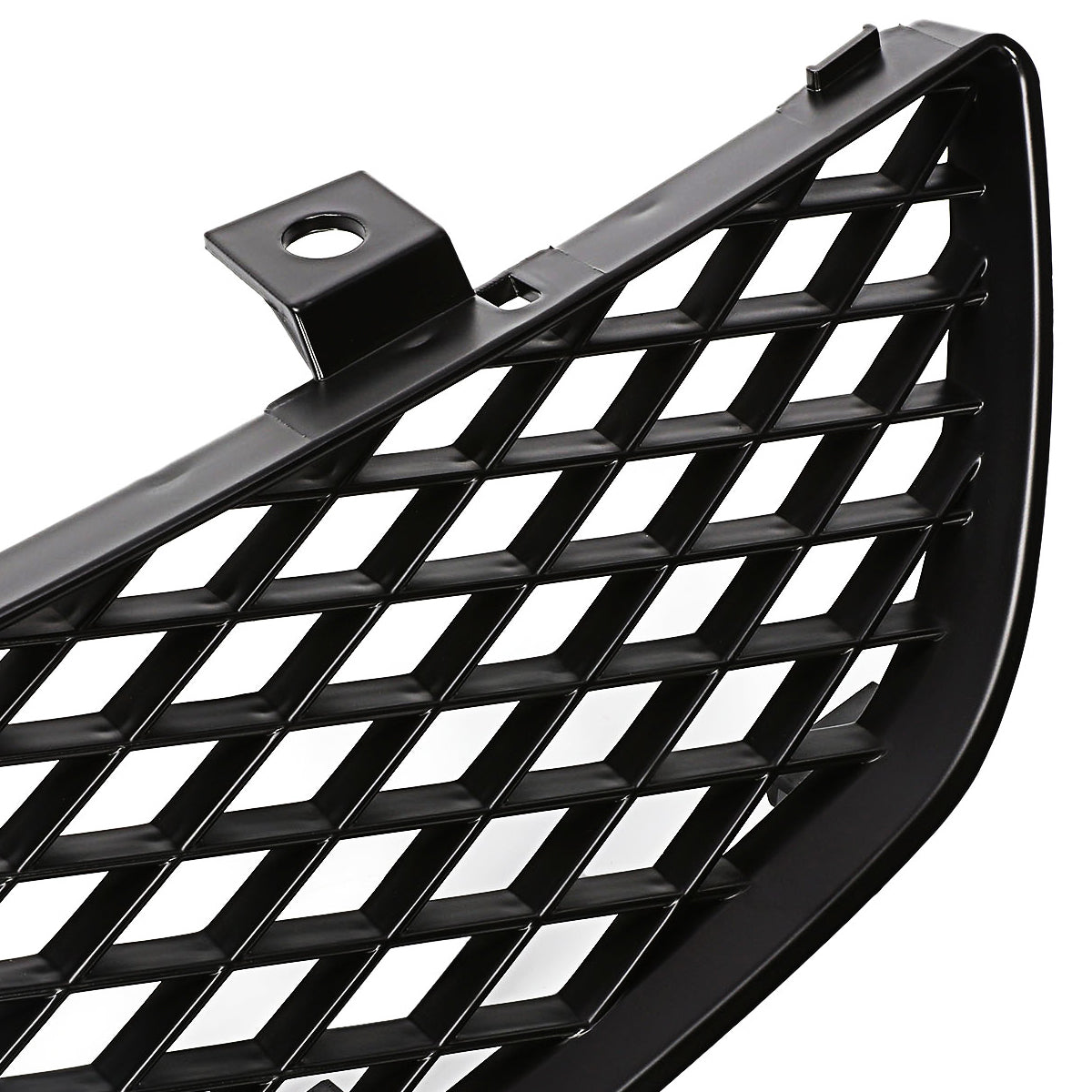 02-05 Honda Civic Hatchback Front Grille - Badgeless Diamond Mesh - Black