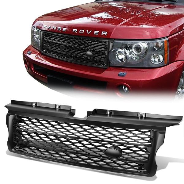 06-09 Land Rover Range Rover Sport L320 Front Grille Frame - Black