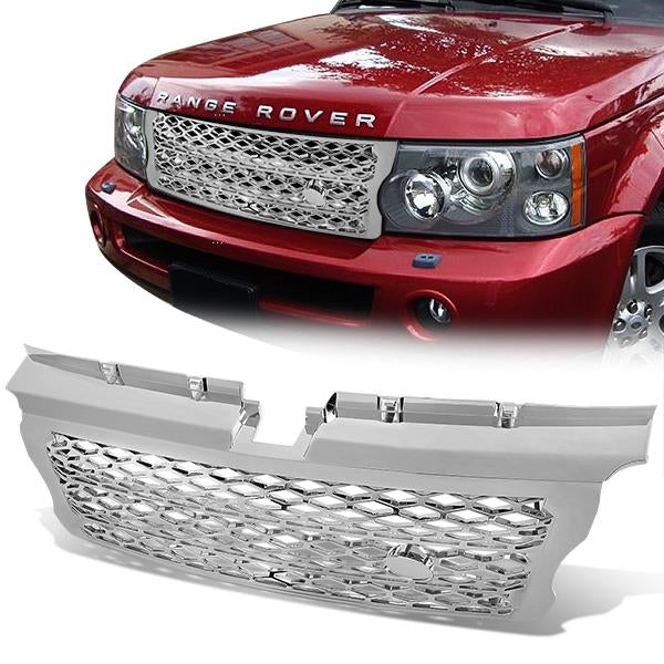 06-09 Land Rover Range Rover Sport L320 Front Grille Frame - Chrome