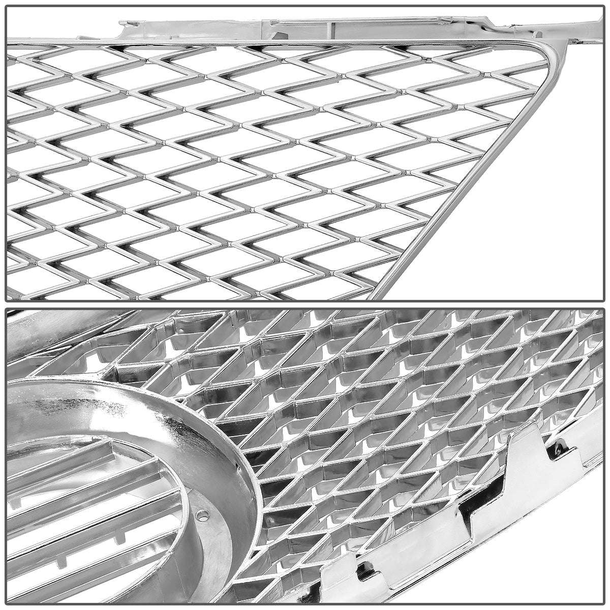 06-08 Lexus Altezza IS250 XE20 V6 2.5L Front Grille - Diamond Mesh - Chrome