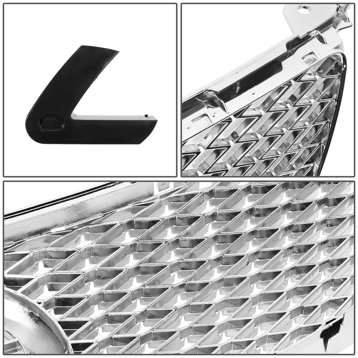 06-08 Lexus Altezza IS250 XE20 V6 2.5L Front Grille - Diamond Mesh - Chrome