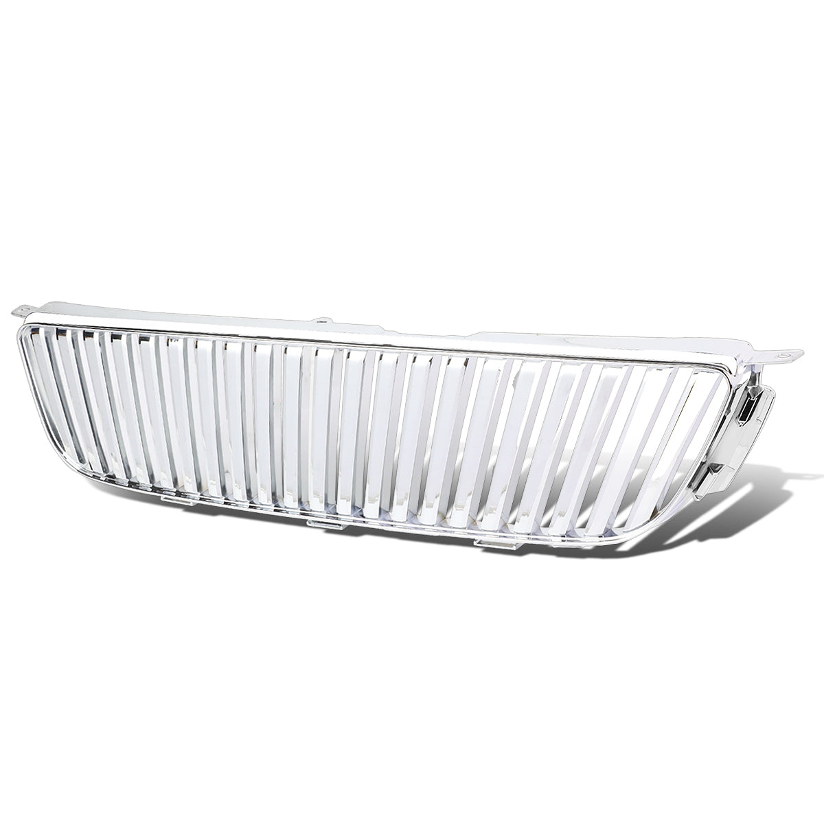 01-05 Lexus IS300 Front Grille - Badgeless Vertical Fence Style - Chrome