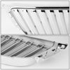 01-05 Lexus IS300 Front Grille - Badgeless Vertical Fence Style - Chrome