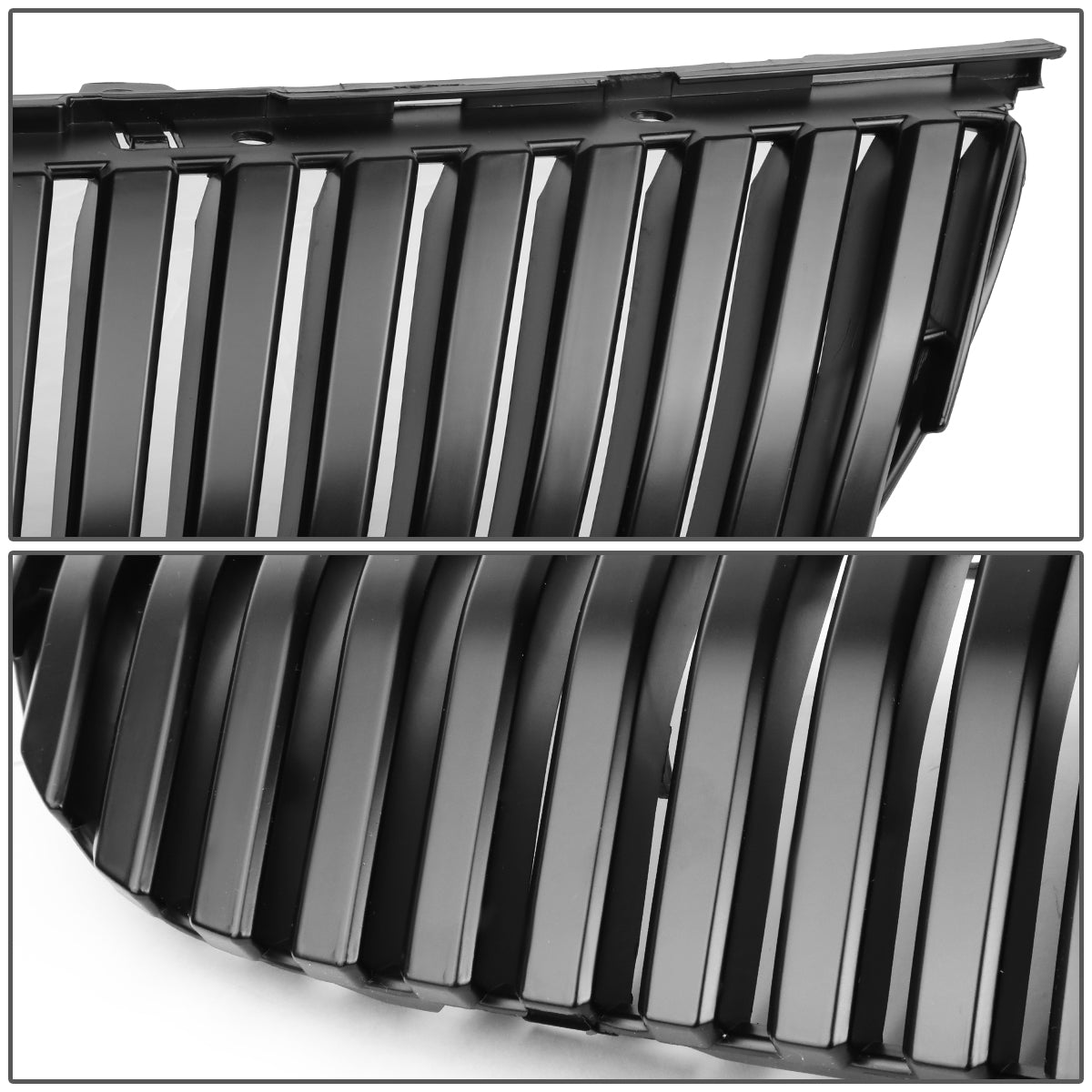 06-07 Lexus GS300 GS350 GS430 GS450H Front Grille - Badgeless Vertical Fence Style - Black