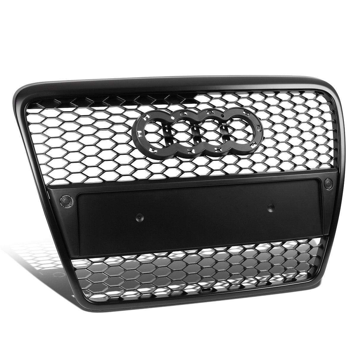 05-07 Audi A6 Quattro 2007 S6 Front Grille - Honeycomb Mesh - Black