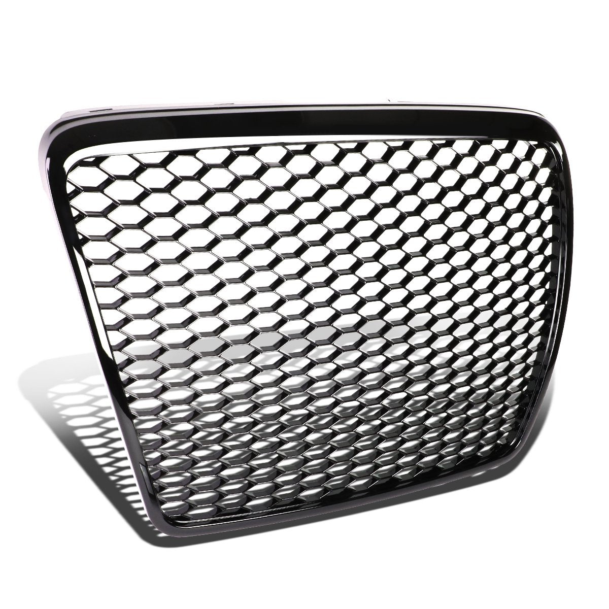 08-11 Audi A6 Quattro RS Style Front Grille - Honeycomb Mesh - Black