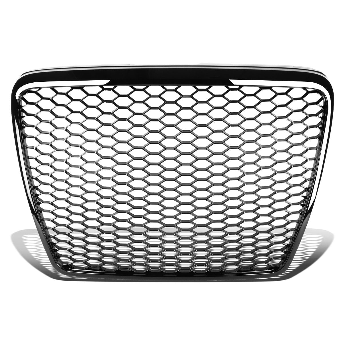 08-11 Audi A6 Quattro RS Style Front Grille - Honeycomb Mesh - Black