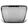 08-11 Audi A6 Quattro RS Style Front Grille - Honeycomb Mesh - Black