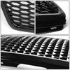 08-11 Audi A6 Quattro RS Style Front Grille - Honeycomb Mesh - Black