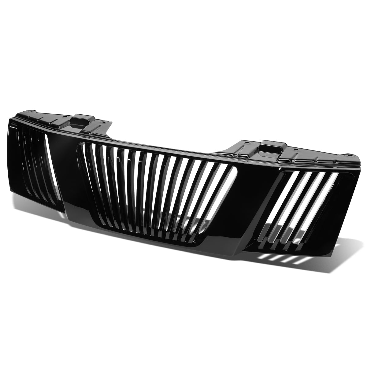 05-08 Nissan Frontier Pathfinder Front Grille - Vertical Fence Style - Black