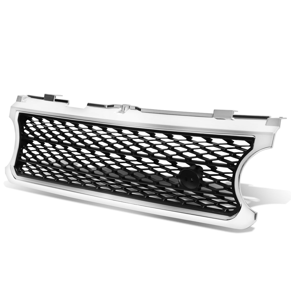 06-09 Land Rover Range Rover Front Grille - Honeycomb Mesh - Chrome/Black