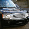 06-09 Land Rover Range Rover Front Grille - Square Mesh - Chrome/Silver