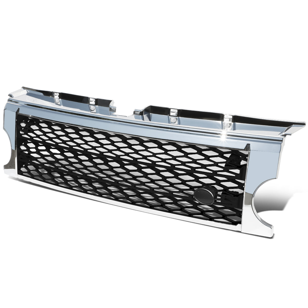 05-09 Land Rover LR3 Front Grille - Honeycomb Mesh - Chrome/Black