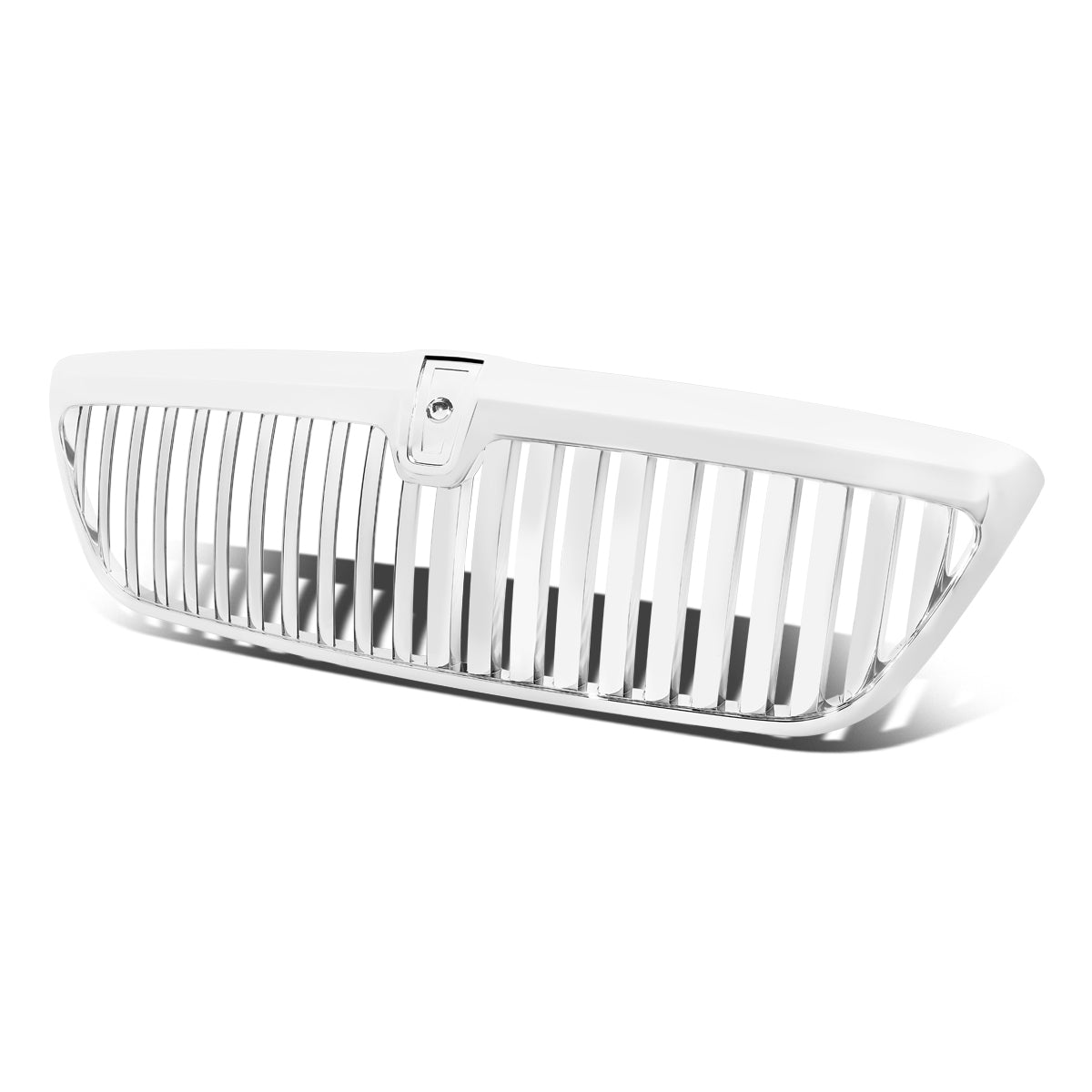 98-02 Lincoln Navigator UN173 Front Grille - Vertical Fence Style - Chrome