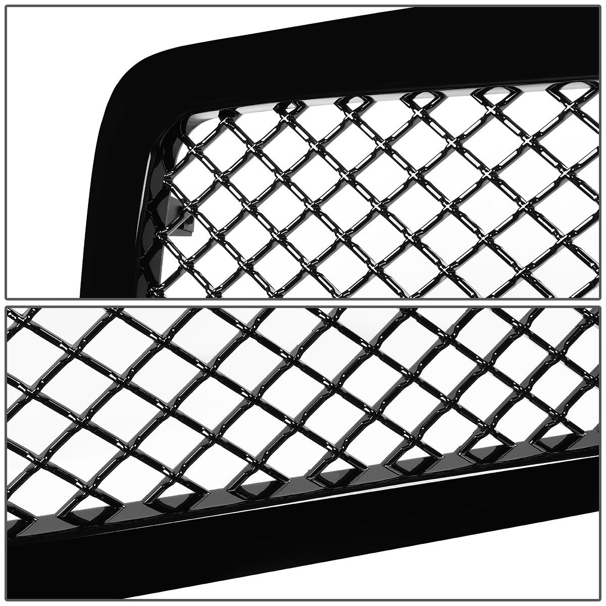 94-02 Dodge Ram 1500 2500 3500 Front Grille - Honeycomb Mesh - Black