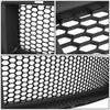 15-17 Ford Mustang LED DRL Front Grille - Badgeless Honeycomb Mesh - Black