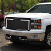 14-15 Chevy Silverado 1500 LED Light Badgeless Diamond Mesh Diamond Front Grille