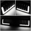 94-01 Dodge Ram 1500 94-02 Ram 2500 3500 LED DRL Front Grille - Vertical Fence Style - Matte