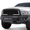 09-12 Ram 1500 LED DRL Front Grille - Badgeless Honeycomb Mesh - Matte Black