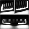 09-12 Ram 1500 LED DRL Front Grille - Badgeless Vertical Fence Style - Matte Black