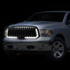 13-19 Ram Truck 1500 & Classic LED DRL Front Grille - Badgeless Vertical - Gloss Black