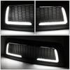 10-18 Ram 2500 3500 LED DRL Front Grille - Badgeless Honeycomb Mesh