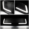 10-18 Ram 2500 3500 LED DRL Front Grille - Badgeless Honeycomb Mesh