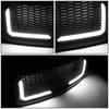 09-14 Ford F150 LED DRL Front Grille - Badgeless Honeycomb Mesh - Gloss Black