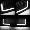 09-14 Ford F150 LED DRL Front Grille - Badgeless Honeycomb Mesh - Matte Black