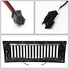 09-14 Ford F150 LED DRL Front Grille - Badgeless Vertical Fence Style - Gloss Black