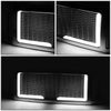 05-07 Ford F250 F350 F450 F550 Super Duty Front Grille+LED Bar - Honeycomb Mesh - Chrome