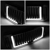 05-07 Ford F250 F350 F450 F550 Super Duty Front Grille+LED Bar - Vertical Style - Chrome