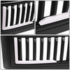 08-10 Ford F-250 - F-550 Super Duty LED DRL Front Grille - Badgeless Vertical Fence Style - Matte