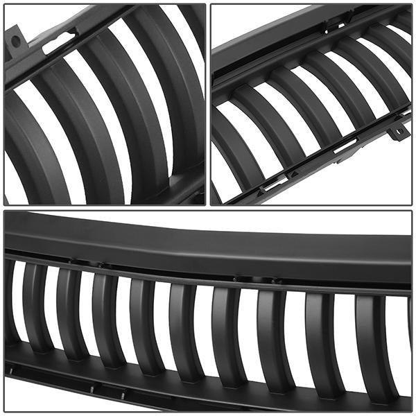 18-19 Ford Mustang 2.3L 5.0L Front Lower Bumper Grille - Vertical Fence Style - Black