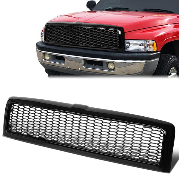 94-02 Dodge Ram 1500 2500 3500 Front Grille - Honeycomb Mesh