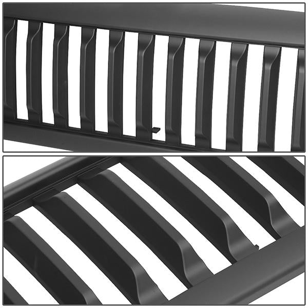 94-02 Dodge Ram 1500 2500 3500 Front Grille - Vertical Fence Style - Matte Black