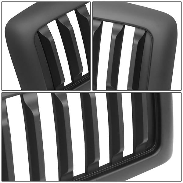 94-02 Dodge Ram 1500 2500 3500 Front Grille - Vertical Fence Style - Matte Black