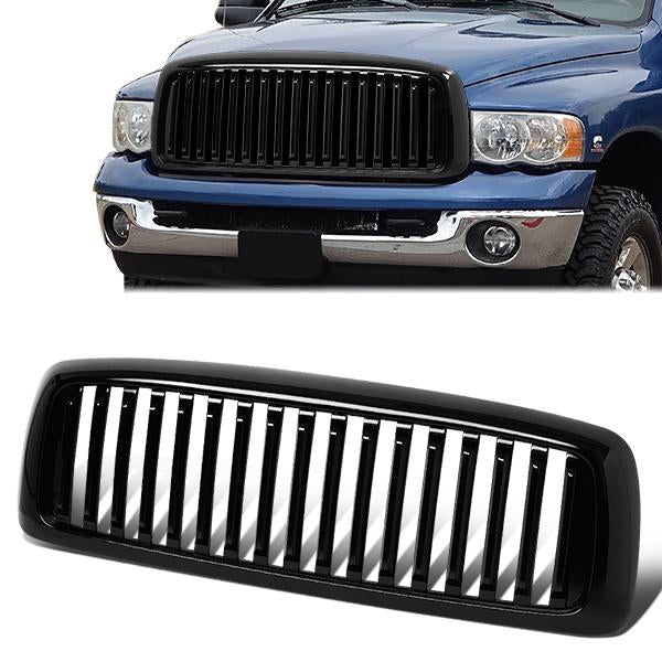 02-05 Dodge Ram 1500 2500 3500 Front Grille - Vertical Fence Style