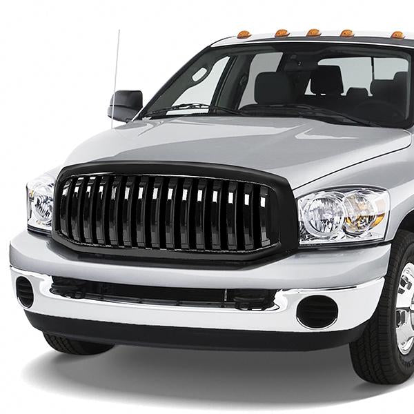 06-09 Dodge Ram 1500 2500 3500 Front Grille - Vertical Fence Style