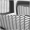 06-09 Dodge Ram 1500 2500 3500 Front Grille - Badgeless Honeycomb Mesh - Matte Black