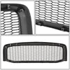 06-09 Dodge Ram 1500 2500 3500 Front Grille - Badgeless Honeycomb Mesh - Matte Black