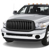 06-09 Dodge Ram 1500 2500 3500 Front Grille - Vertical Fence Style - Matte Black