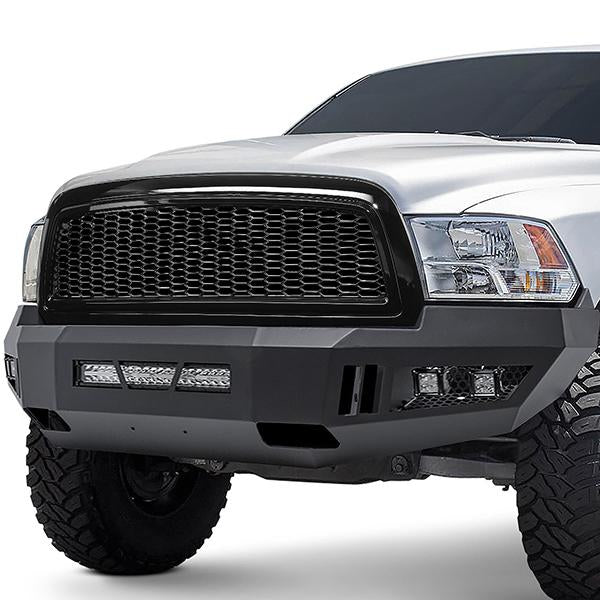 09-12 Dodge Ram Truck 1500 Front Grille - Badgeless Honeycomb Mesh - Gloss Black