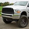 09-12 Dodge Ram Truck 1500 Front Grille - Badgeless Vertical Style - Gloss Black