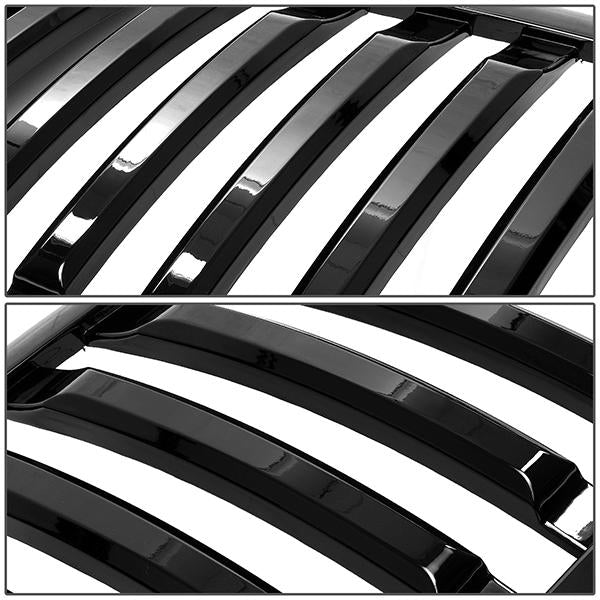 13-19 Ram Truck 1500 & Classic (Exclude Rebel) Front Grille - Badgeless Vertical - Gloss Black