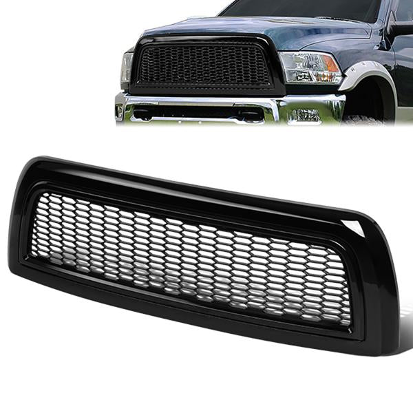 10-18 Ram 2500 3500 Front Grille - Badgeless Honeycomb Mesh