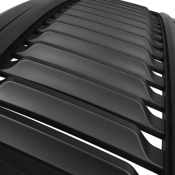 10-18 Ram 2500 3500 Front Grille - Badgeless Vertical Fence Style - Matte Black