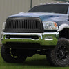 10-18 Ram 2500 3500 Front Grille - Badgeless Vertical Fence Style - Matte Black