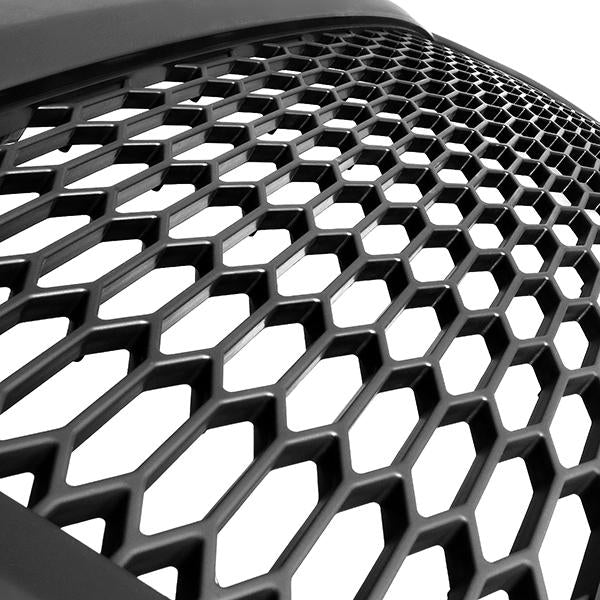 09-14 Ford F150 Front Grille - Badgeless Honeycomb Mesh - Matte Black