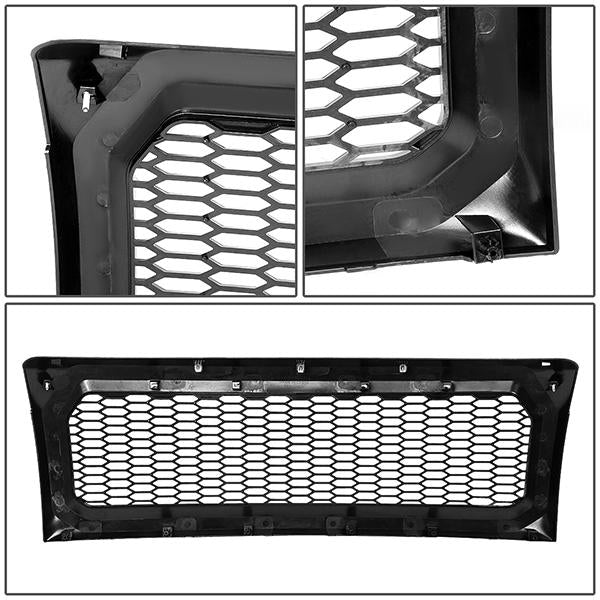 09-14 Ford F150 Front Grille - Badgeless Honeycomb Mesh - Matte Black